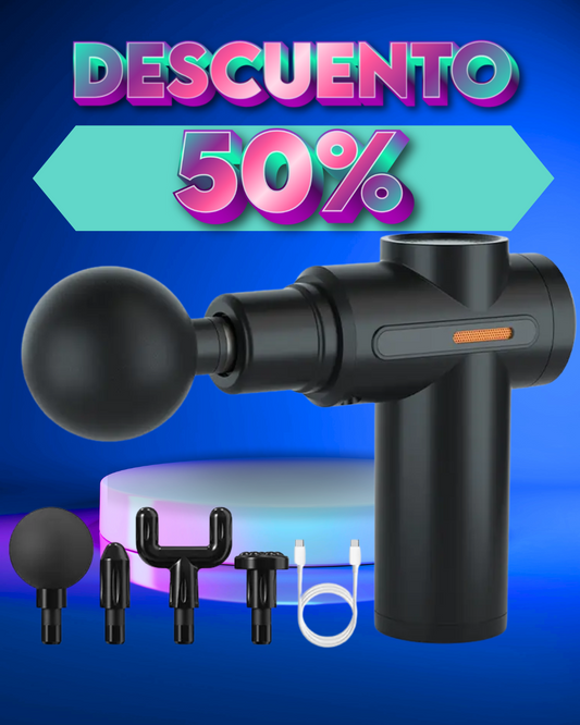 Pistola de Masaje Portátil, Elimina el cansancio y dolor