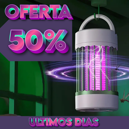 Luz Zapper, Protección garantizada contra picaduras.